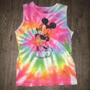 Girls Mickey Mouse Tye Dye